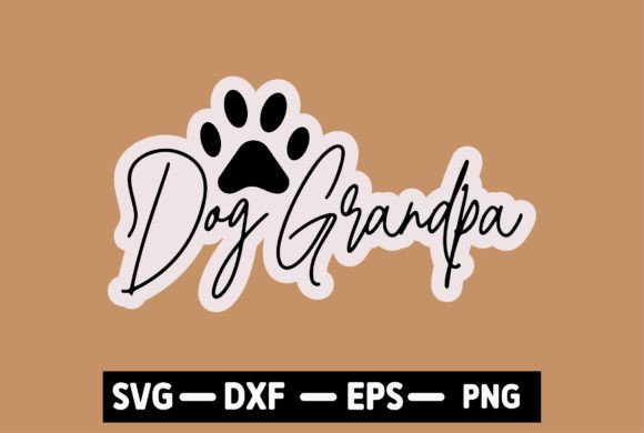 Dog Grandpa Graphics: A Brand Designer’s Review for T-Shirt Designs