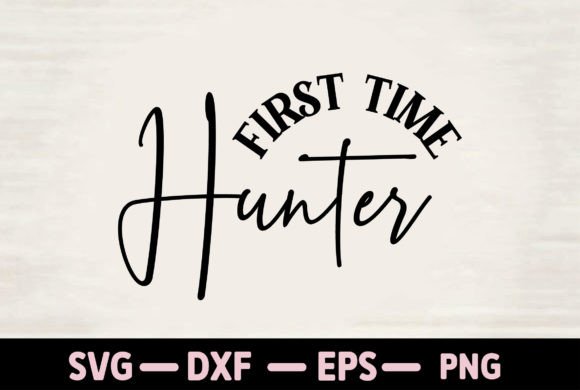 First Time Hunter: A Versatile Embroidery Design
