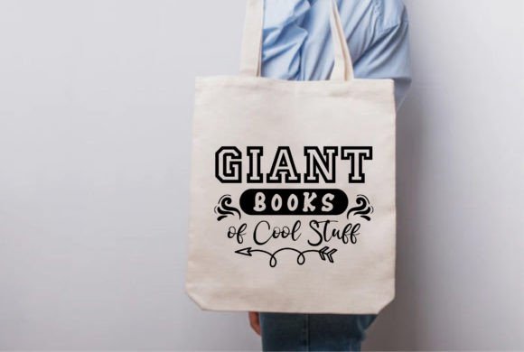 Giant Books of Cool Stuff: A Design Asset for Modern Graphics & T-Shirt Designs