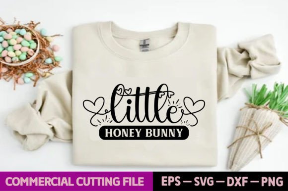 Little Honey Bunny Graphics for T-Shirt Designs and Creative Branding