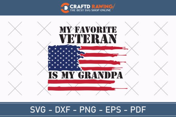 My Favorite Veteran is My Grandpa Svg: A T-Shirt Design Gem