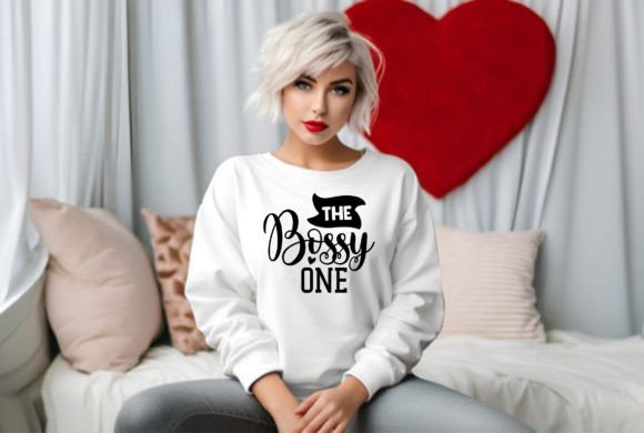 The Bossy One: Bold Graphics for T-Shirt Designs & Branding