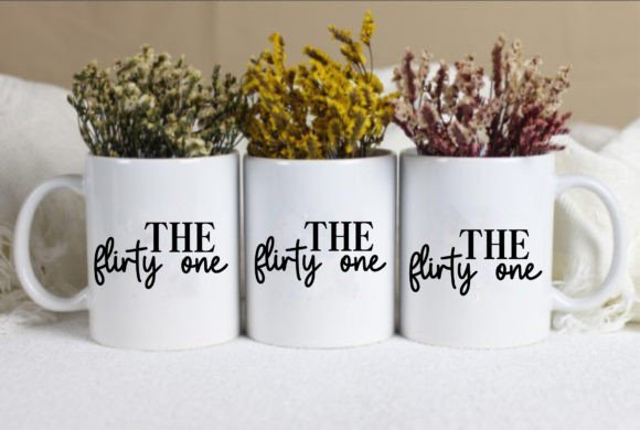 The Flirty One: A Charming Addition to T-Shirt Designs and Graphics